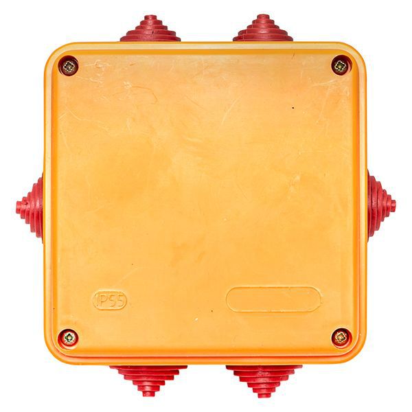 Коробка огнестойкая E90 100х100х50мм 6п с клеммником 1.5-6кв.мм IP55 EKF plc-kmrf-100-6-06