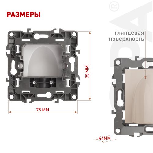 Вывод кабеля Эра12 сл. кость 12-6003-02 ЭРА Б0043151