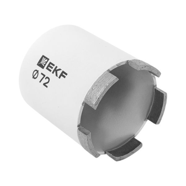 Коронка алмазная DCH-72 (верхнее пылеудаление) Laser M16 SDS-Plus EXPERT EKF dch-72-t-m16