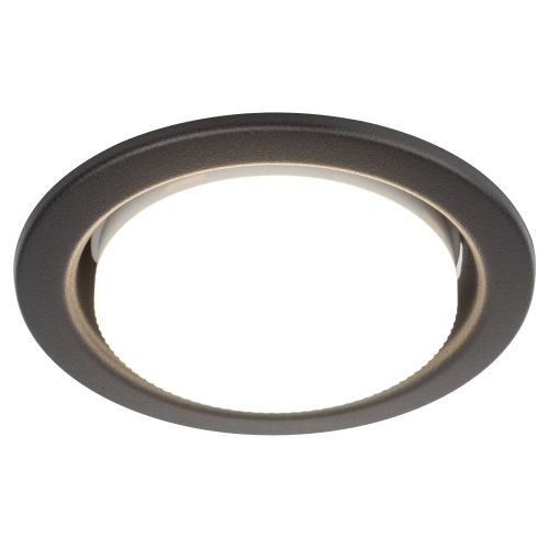 Светильник точечный KL35 SBK GX53 встраив. (к) черн. матов. ЭРА Б0055813
