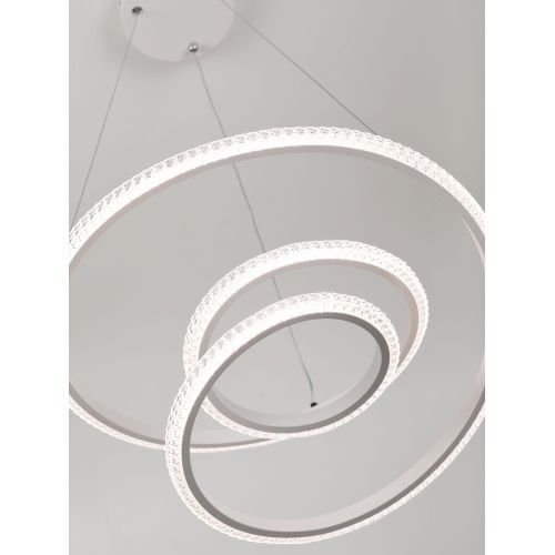 Светильник светодиодный Gabriella 6188-201 LED 104Вт 3000-6300К потолочн. с пультом Rivoli Б0069935