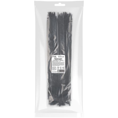 Хомут кабельный Simple 4.8х400 черн. NO-224-203 (уп.100шт) Эра Б0066038