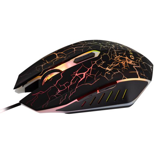 Комплект клавиатура и мышь DX750 игровые 1200-3600dpi + коврик черн. Intro Б0056140