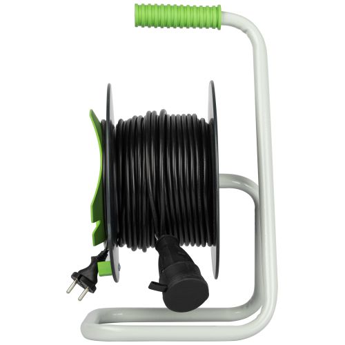 Удлинитель на пластик. катушке 1х30м без заземл. 10А IP44 GREEN LINE GAZ-2x1-30m ПВС 2х1 Эра Б0065099