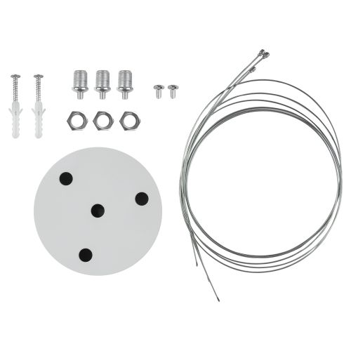 Светильник светодиодный Geometria Ring SPO-132-W-40K-088 IP40 6000лм 4000К 88Вт 800х80 подвесной драйвер внутри бел. Проектный Эра Б0058902