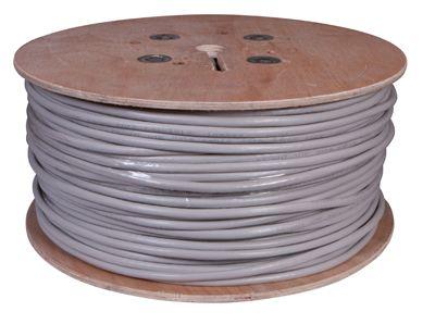 Кабель витая пара U/UTP кат.5E PVC 25PR 24AWG INDOOR SOLID сер. 305м РФ Rexant 01-1013-R
