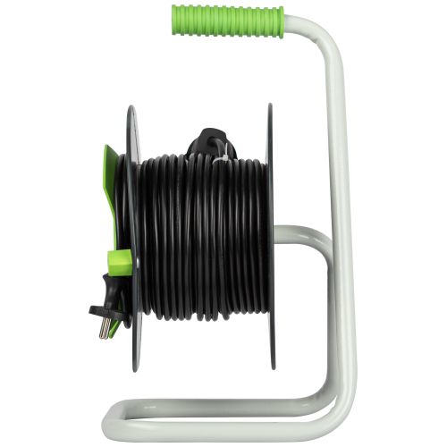Удлинитель на пластик. катушке 1х20м без заземл. 6А IP44 GREEN LINE GAZ-2x0.75-20m ПВС 2х0.75 Эра Б0065142