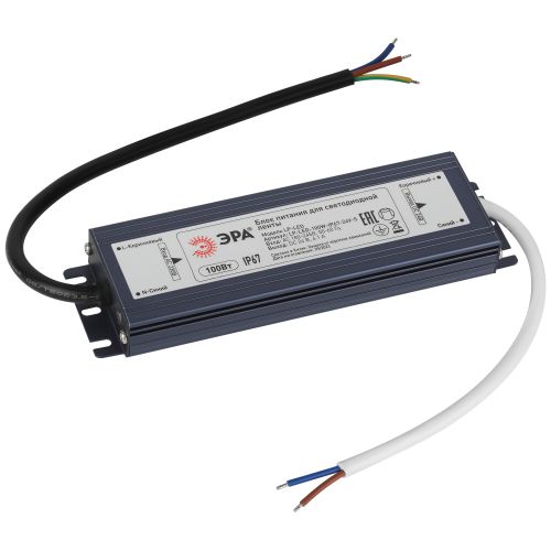Блок питания для светодиод. ленты LP-LED 100Вт IP67 24В Slim Эра Б0061145