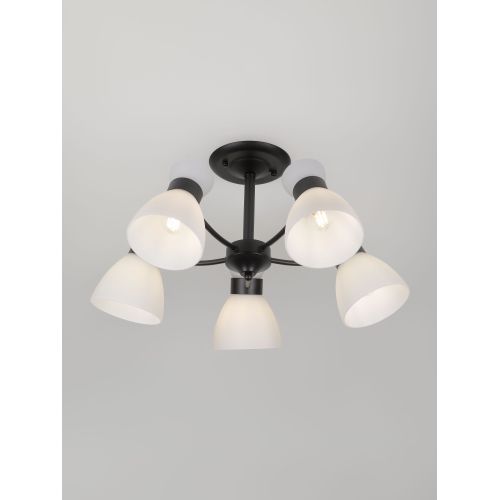 Люстра Aemilia 9185-305 5хЕ27 60Вт модерн Rivoli Б0069949
