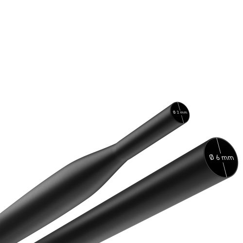 Трубка термоусадочная NO-224-545 ТТУк 6/2 с клеевым слоем в отрезках по 1м черн. (уп.10шт) Эра Б0067478