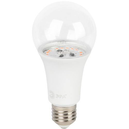 Лампа светодиодная FITO-25W-RB-E27 25Вт грушевидная прозрачная 1300К красн./син. спектра E27 130-270В для растений Эра Б0069712