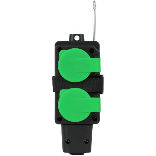 Удлинитель силовой GREEN LINE UDL-KG-2х2.5m-5m-IP44 с крышками 4 розетки 5м КГ 2х2.5мм2 IP44 Эра Б0072575