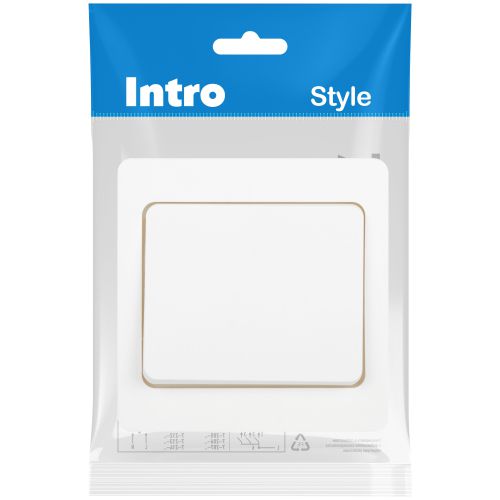 Переключатель СП Style 7-103-01 10А IP20 250В бел. Intro Б0060629