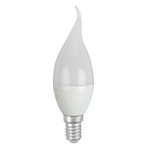 Лампа светодиодная LED BXS-10W-840-E14 R BXS 10Вт свеча на ветру 4000К нейтр. бел. E14 Эра Б0051849