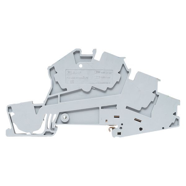 Колодка клеммная ST-2.5-NLPE 30A пружинная EKF plc-jxb-st-2.5-nlpe