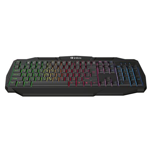 Комплект игровой клавиатура и мышь GXZ900 1200-3600dpi + коврик + гарнитура черн. А0036180 Intro Б0060194
