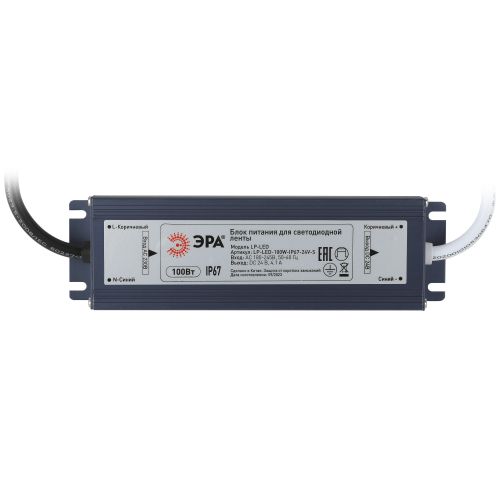 Блок питания для светодиод. ленты LP-LED 100Вт IP67 24В Slim Эра Б0061145