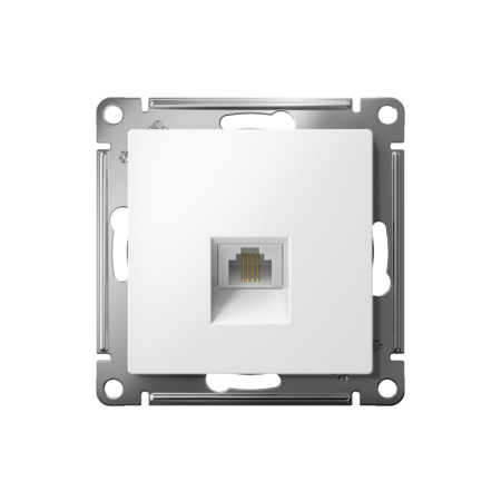 Розетка телефонная AtlasDesign RJ11 механизм лотос SE ATN001381