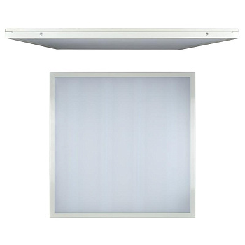 Светильник светодиодный ULP-Q109 6060-40W/6500K WHITE 40Вт 6500К IP40 3600лм потолочн. универс. дневной свет равномерный рассеив. матов. в комплекте с источником питания бел. Volpe UL-00013017