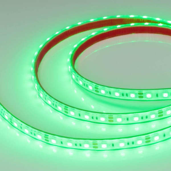 Лента светодиодная RTW-PFS-B60-13mm 12V Green 14.4Вт/м IP68 5060 герметичная (уп.5м) Arlight 036442