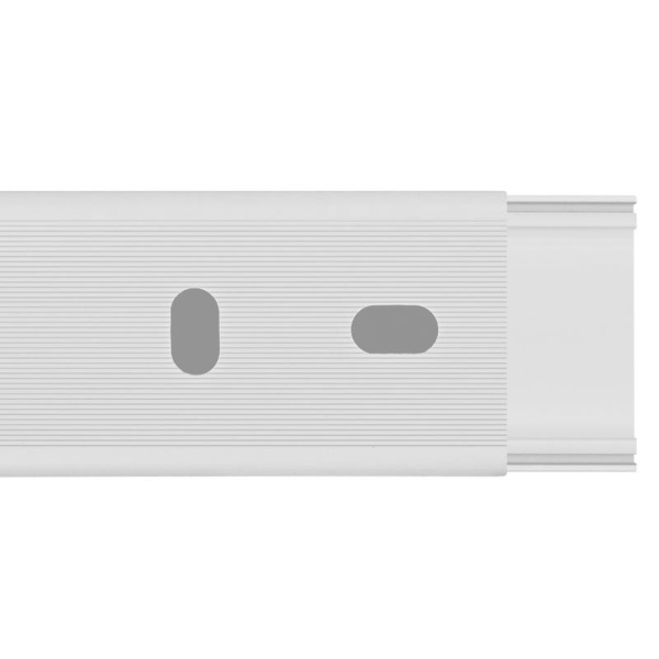 Кабель-канал 25х16 L2000 пластик бел. TOKOV ELECTRIC TKE-KK-25-16-2000-WH