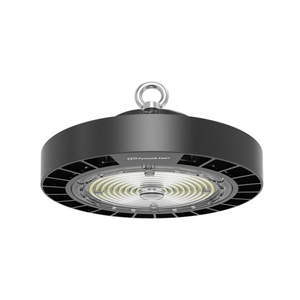 Светильник светодиодный ДСП IB 11 S 150W M 840 BK 298х298х112мм 150Вт 4000К IP65 High Bay подвес черн. Русский Свет 16091123171