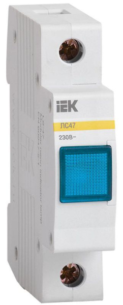 Лампа сигнальная ЛС-47 син. KARAT IEK MLS10-230-K07