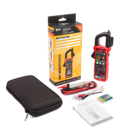 Клещи токовые цифровые КТ 205А PROLINE КВТ 90385