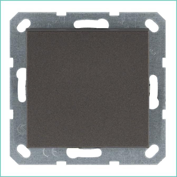 Выключатель 1-кл. 10А IP20 механизм мокко Jasmart G3011Z