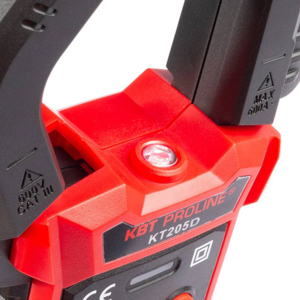 Клещи токовые цифровые КТ 205D PROLINE КВТ 90386