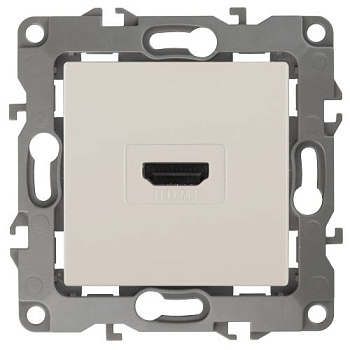 Розетка 12-3114-02 HDMI сл. кость ЭРА Б0027482