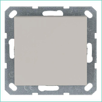 Выключатель 1-кл. 10А IP20 механизм тауп Jasmart G3011T