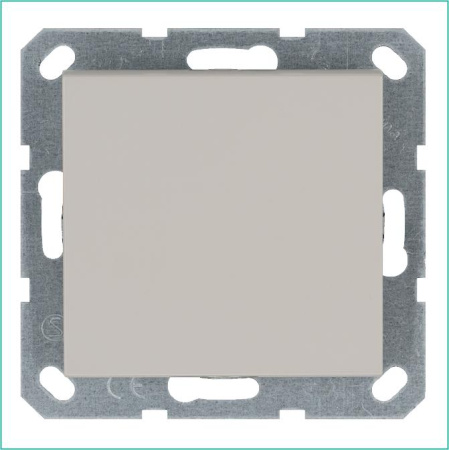 Выключатель 1-кл. 10А IP20 механизм тауп Jasmart G3011T