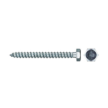 Болт сантехнический 8х40 DIN 571 оцинк. (уп.2шт) Tech-Krep/Zitar 102586