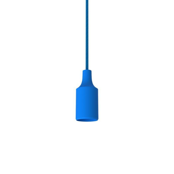 Светильник Decor E27 IP20 200-240В 1м подвесной голуб. GAUSS PL014
