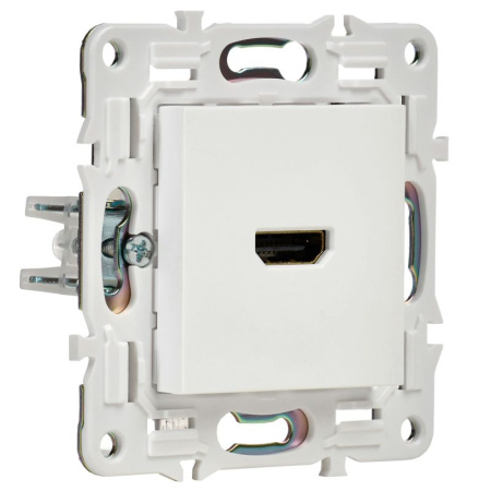 Розетка HDMI SKANDY SK-H01W арктич. бел. IEK SK-H10-K01