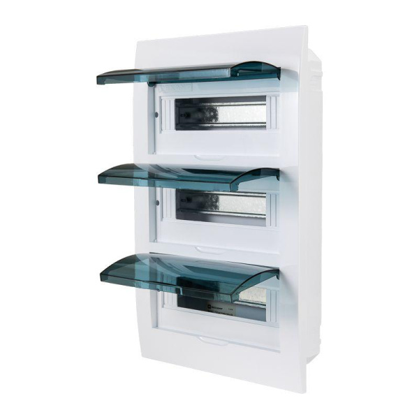 Бокс ЩРВ-П-36 IP41 пластик. бел. Rexant 11-0236