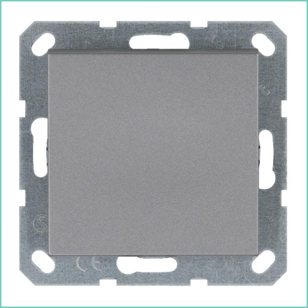 Выключатель 1-кл. 10А IP20 механизм алюм. Jasmart G3011S