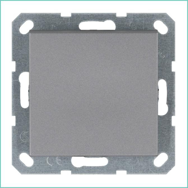 Выключатель 1-кл. 10А IP20 механизм алюм. Jasmart G3011S