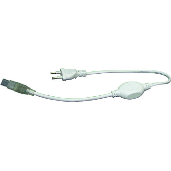Соединитель (провод) UCX-SK2/A67-NNN CLEAR 005 POLYBAG для светодиодных лент 220В 3528 2 контакта прозр. (уп.5шт) Uniel 10830