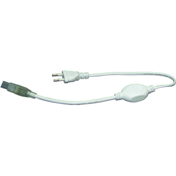 Соединитель (провод) UCX-SK2/A67-NNN CLEAR 005 POLYBAG для светодиодных лент 220В 3528 2 контакта прозр. (уп.5шт) Uniel 10830