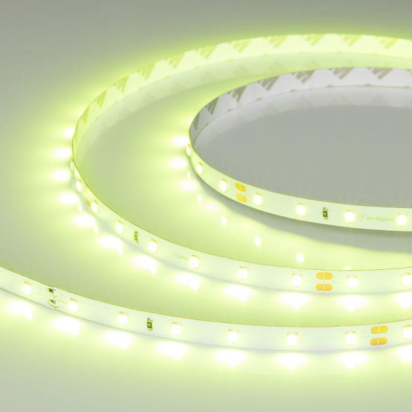Лента светодиодная RT-A60-8mm 24В Spring Green 4.8Вт/м IP20 (уп.5м) Arlight 055382