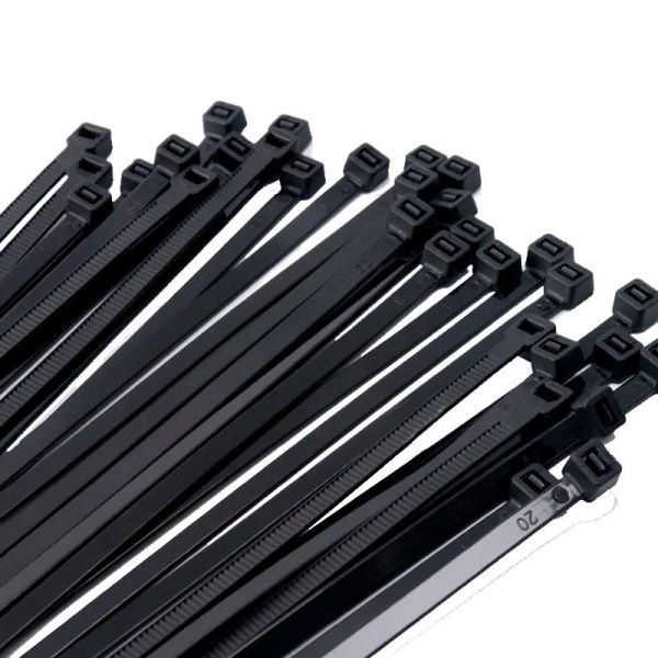 Хомут кабельный (стяжка) PCT 2.5х100-100BL PA6.6 (уп.100шт) JazzWay 5054332