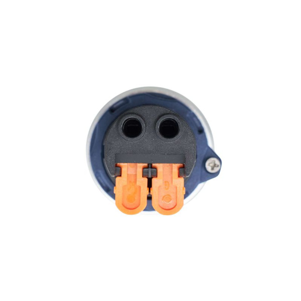 Индикатор сигнальный со встроен. диодом 220В зажим Plug-In алюм. красн. DKC M22L-F220RAP