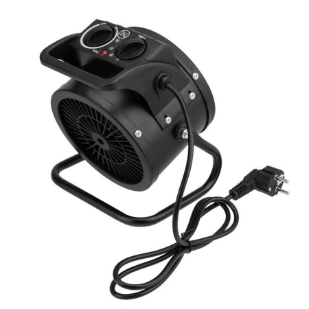 Пушка тепловая электрическая PTC 2кВт круглая Rexant 60-0043