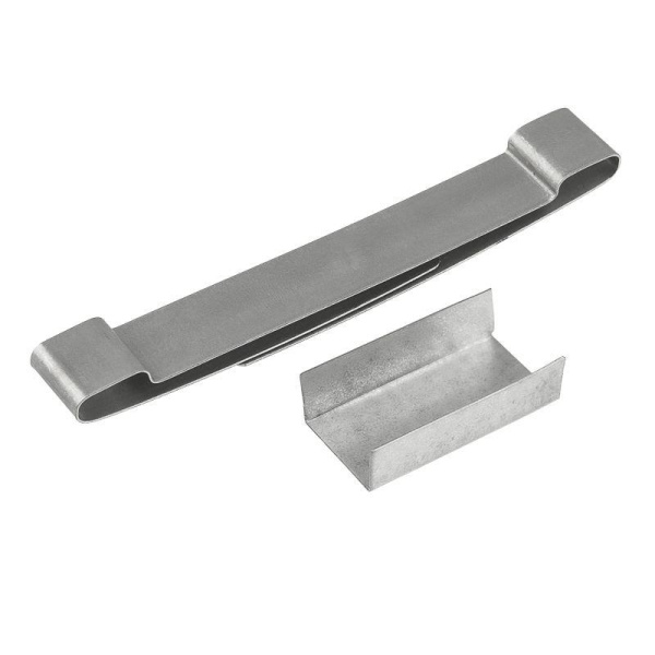 Зажим крепежный ТСР.2-100 Ц (уп.50шт) Rexant 51-1022