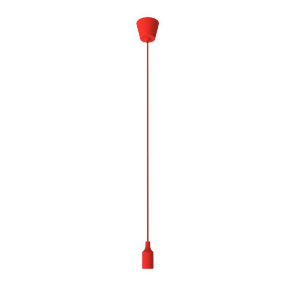 Светильник Decor E27 IP20 200-240В 1м подвесной красн. GAUSS PL013