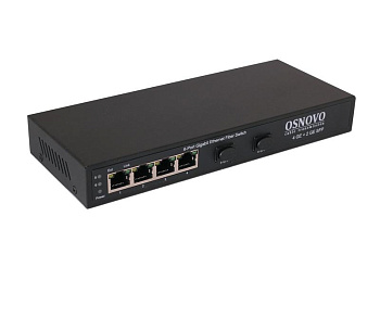 Коммутатор SW-7042 Gigabit Ethernet на 4 RJ45 + 2 SFP OSNOVO 13262