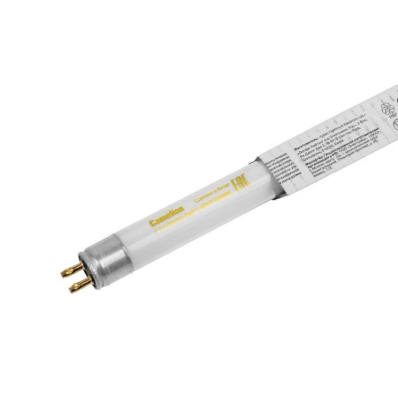 Лампа люминесцентная FT4-8W/54 8Вт T4 6500К G5 Camelion 3370