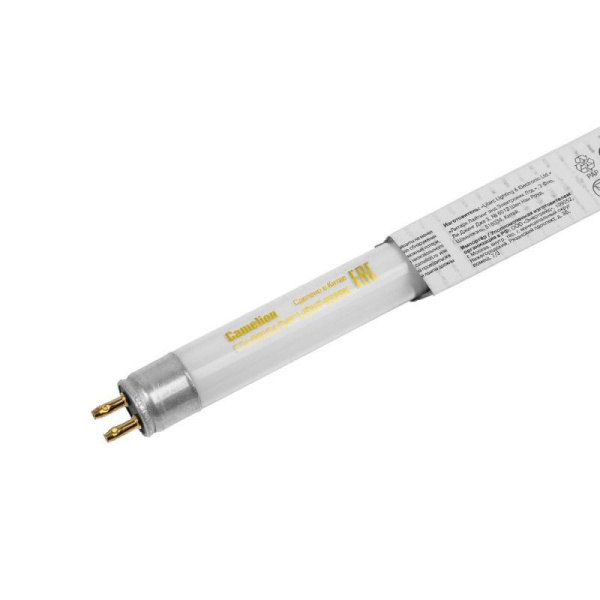 Лампа люминесцентная FT4-8W/54 8Вт T4 6500К G5 Camelion 3370
